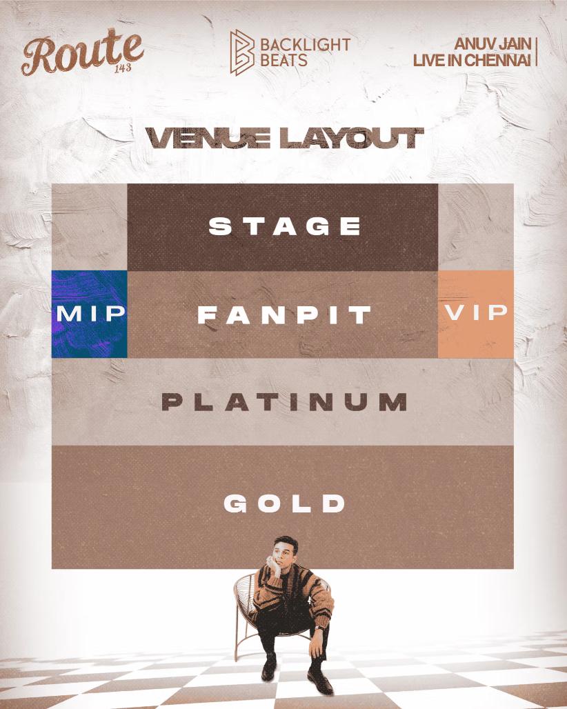 Route 143 venue layout